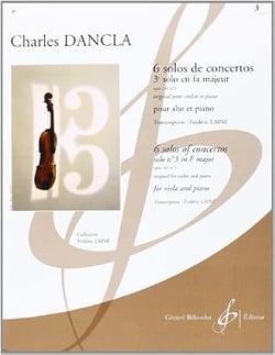 6 Solos de concertos - 3e solo en fa majeur opus 141 n° 3 - méthode