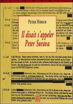 Il Disait S'Appeler Peter Surava