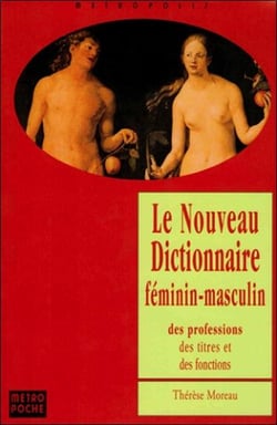 Le Nouveau Dictionnaire Feminin Masculin / Poche