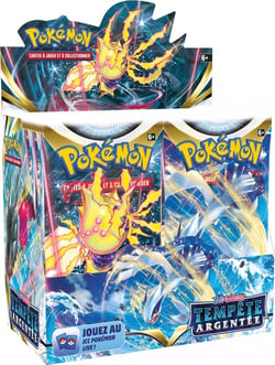 Booster 10 cartes - Pokémon Epée et Bouclier : Tempête Argentée