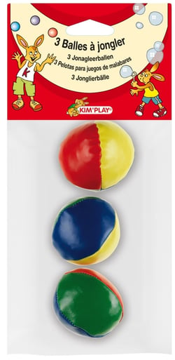3 BALLES A JONGLER Ø 50 mm 3 balles à jongler Ø 50 mm