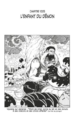 One Piece édition originale - Chapitre 1005 - L'enfant du démon