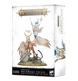 Lumineth Realm-Lords: Archmage Teclis et Celennar