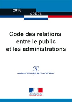 Code des relations entre le public et l'administration - Législation et réglementation