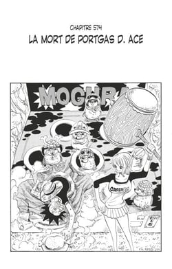 One Piece édition originale - Chapitre 574 - La mort de Portgas D. Ace