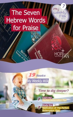 The Seven Hebrew Words for Praise - My Weekly Milk, #7