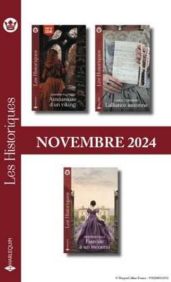 Pack mensuel Les Historiques - 3 romans (Novembre 2024)