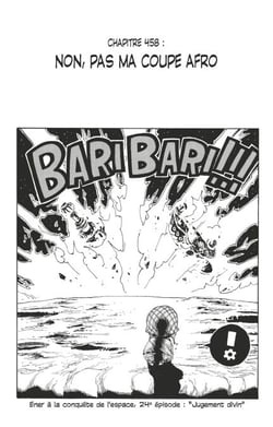 One Piece édition originale - Chapitre 458 - Non, pas ma coupe afro