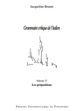 Grammaire critique de l'italien - Les prépositions