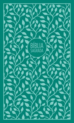 Bíblia NVI, Capa Dura, Tecido, Verde, Leitura Perfeita