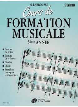 Cours de formation musicale - Volume 5
