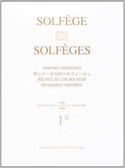 Solfège des Solfèges Vol.1B avec accompagnement - méthode Solfège