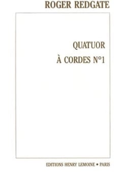 Quatuor n°1 - partition quatuor à cordes