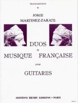 Duos de musique française - partition guitare