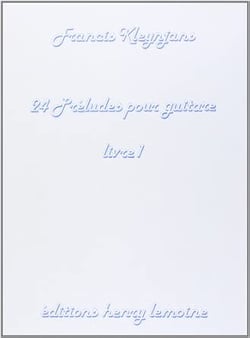 Préludes (24) Vol.1 - partition guitare