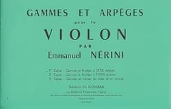 Gammes et arpèges Vol.1 (à 2 octaves)