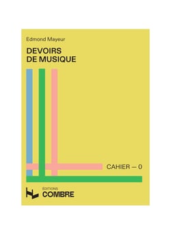 Devoirs de musique cahier 0