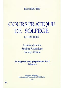 Cours pratique de solfège - Volume 2