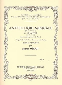 Anthologie musicale Vol.1 (25 airs classiques)