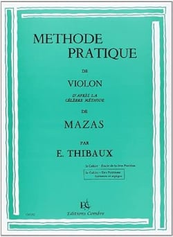 Méthode pratique de violon d’après Mazas Vol.2 - Méthode violon
