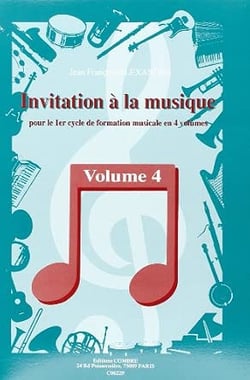 Invitation à la musique Vol.4 - méthode