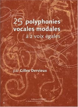 Polyphonies vocales modales (25) à 2 voix égales