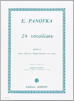 24 Vocalises progressives, Opus 81a Volume 1 - partition chant Piano
