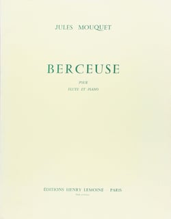 Berceuse Op.22 - partition flûte et piano