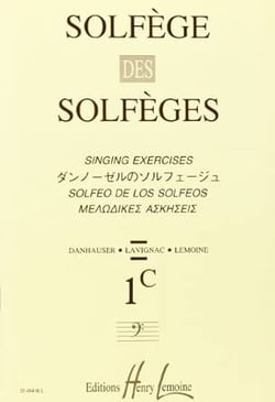 Solfège des Solfèges Vol.1C sans accompagnement - méthode Solfège