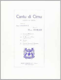 Cantu di Cirnu n°2 U marcante in fiera - partition Piano