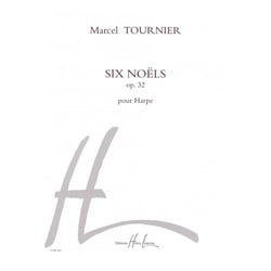 6 Noëls Op.32 - partition harpe