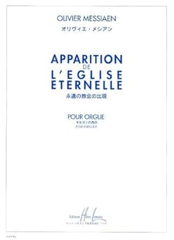 Apparition de l'Église éternelle - partition orgue