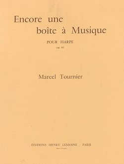 Encore une boîte à musique - partition harpe