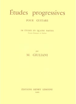 Etudes progressives (158) - partition guitare