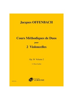 Cours méthodique de duos pour deux violoncelles Op.50 - Volume 2