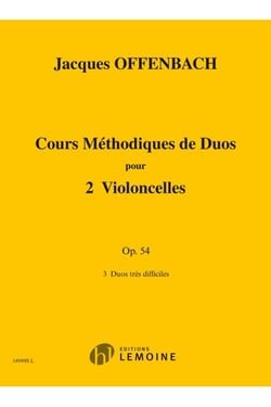 Cours méthodique de duos Op.54