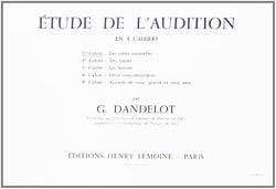 Étude de l'audition : Les notes naturelles - Volume 1 
