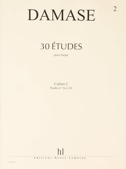 Études (30) Vol.2 - partition harpe