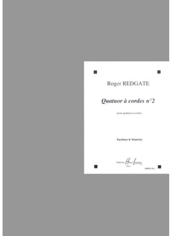 Quatuor n°2 - partition quatuor a corde
