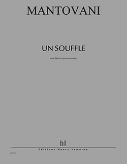 Un Souffle - partition flûte et percussion