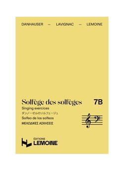 Solfège des Solfèges Vol.7B sans accompagnement - méthode Solfège