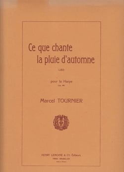 Ce que chante la pluie d'automne Op.49