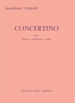 Concertino pour harpe - partition harpe
