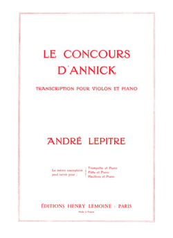 Concours d'Annick - partition Piano