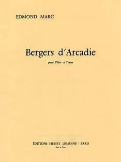 Bergers d'Arcadie - partition Piano