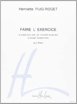 Faire l'exercice - partition Piano