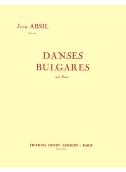 Danses bulgares Op.102 - partition Piano