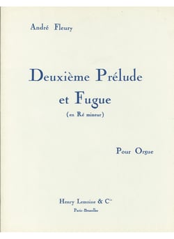Prélude n°2 et Fugue - partition orgue