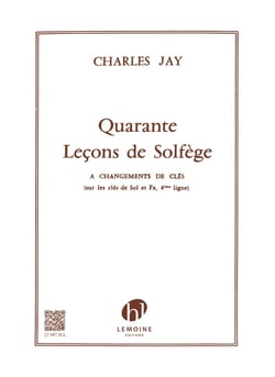 40 leçons de solfège - 2 clés - sans accompagnement