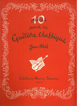 Pièces (10) - partition guitare